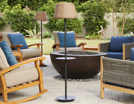 Patio Solar Floor Lamp
