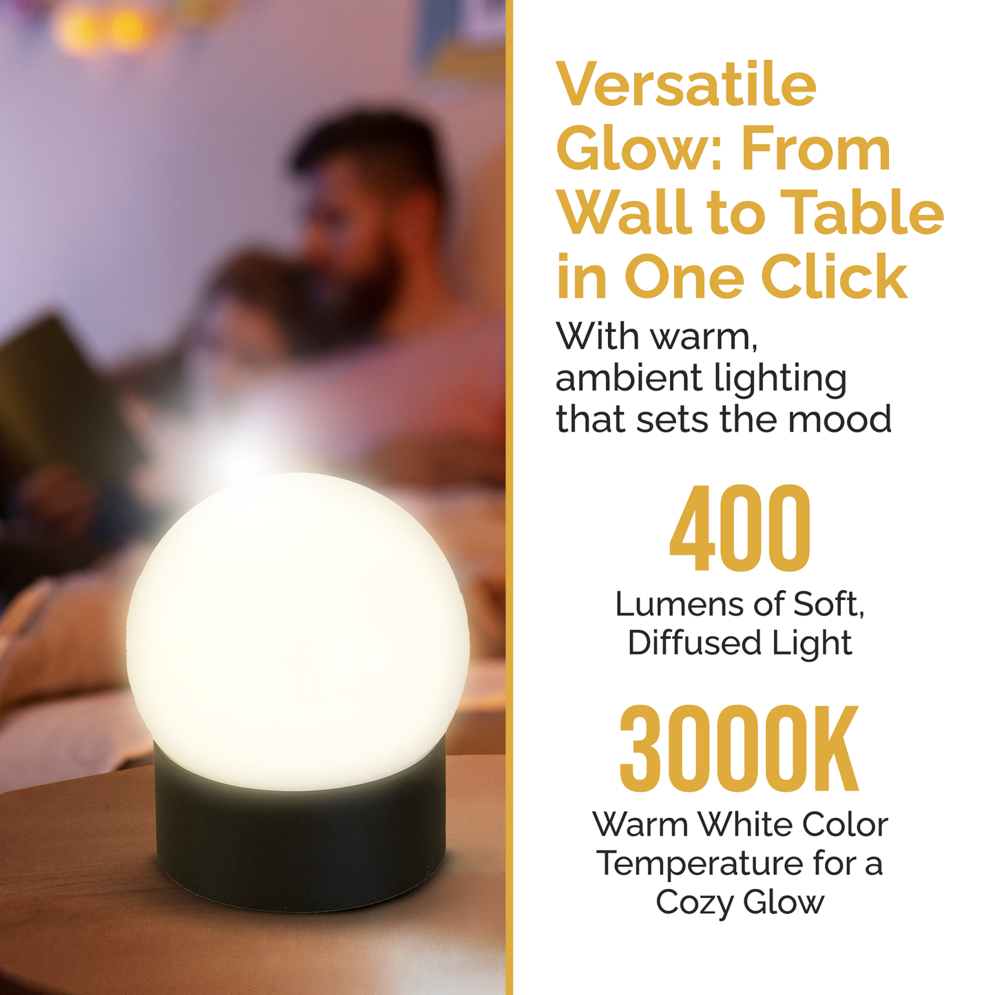 Nova Wireless Battery Operated Wall Sconces